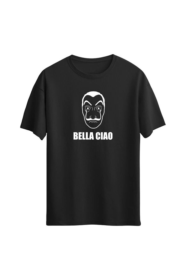 Ac k Garaj Unisex Bella Ciao Printed Regular Short Sleeve T shirt Trendyol