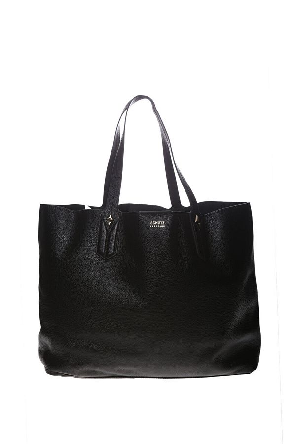 Schutz Shoulder Bag Black Plain Trendyol
