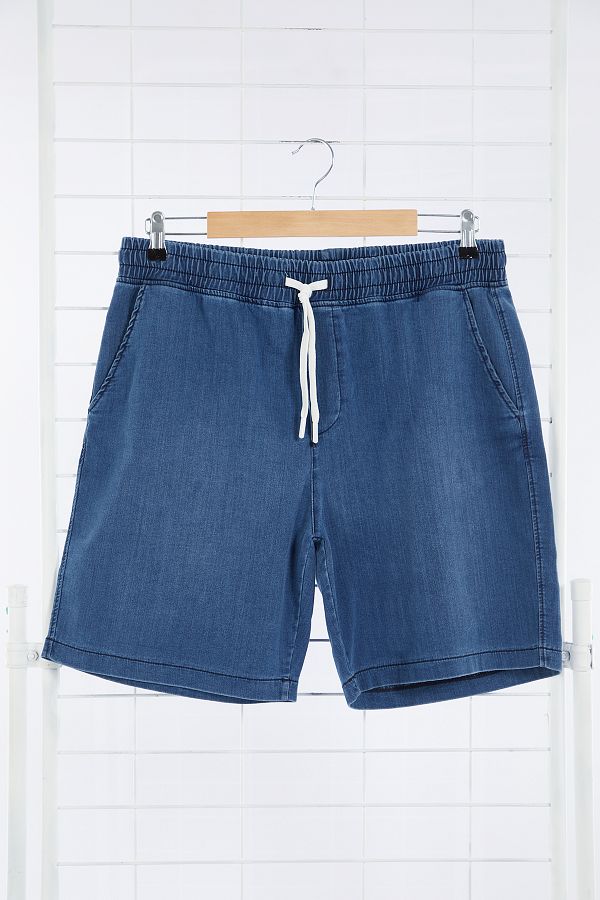 Edit by Trendyol-Pánské pletené šortky a bermudy - Navy Blue Tedaw25Sr00007 1