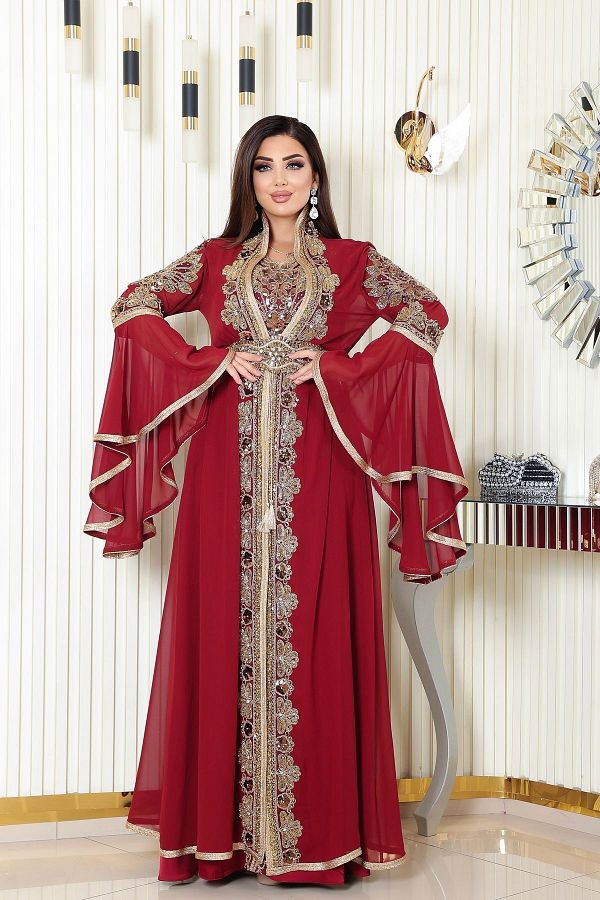 Caftan satin on sale