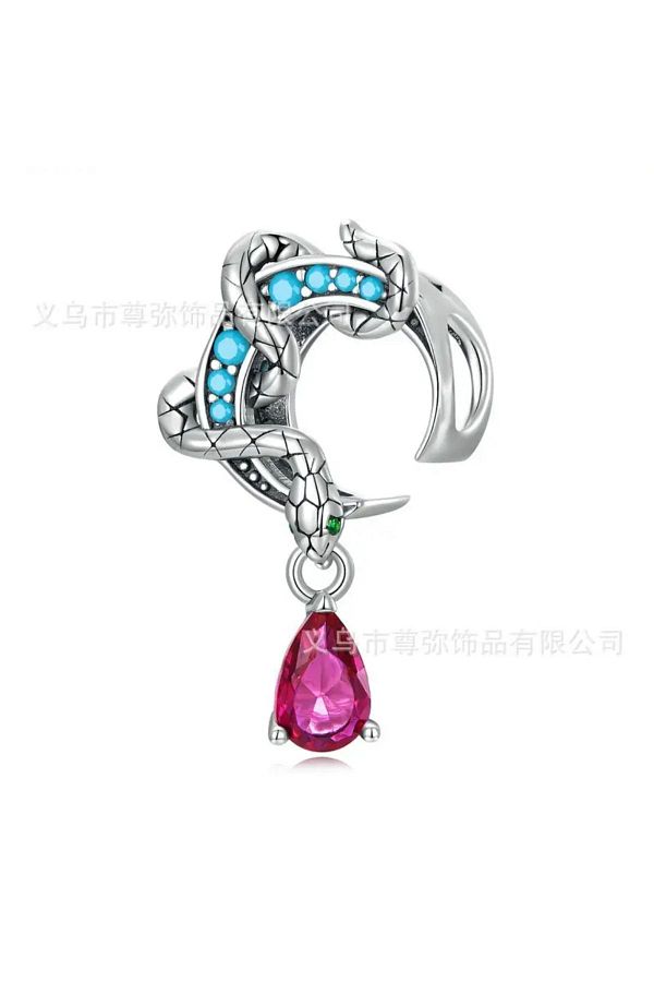 asaf-Tinkerbell Snake Charm| Silver Plated 1