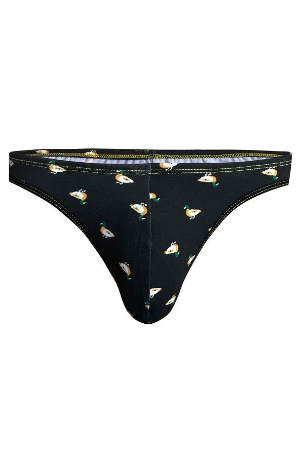 darkzone-Men's Duck Patterned Black Cotton String 1
