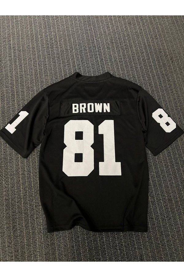 Bytrendyman Oakland Raiders Mitchell Ness NFL 75th Authentic Jersey Special for the Anniversary Tim Brown Trendyol