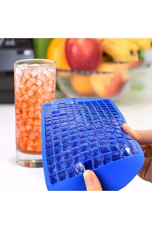 Myend-160pcs Silicone Mini Ice Cube - Shaped, Practical Presentation Ice Mold 1