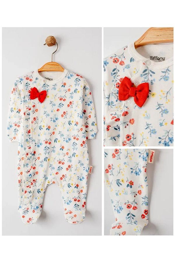 Tiffany Baby Girl Sweat Theme Jumpsuit with Booties 11040 Trendyol