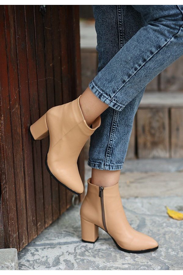 K G foot rest Ankle Boots Multicolor Flat Trendyol