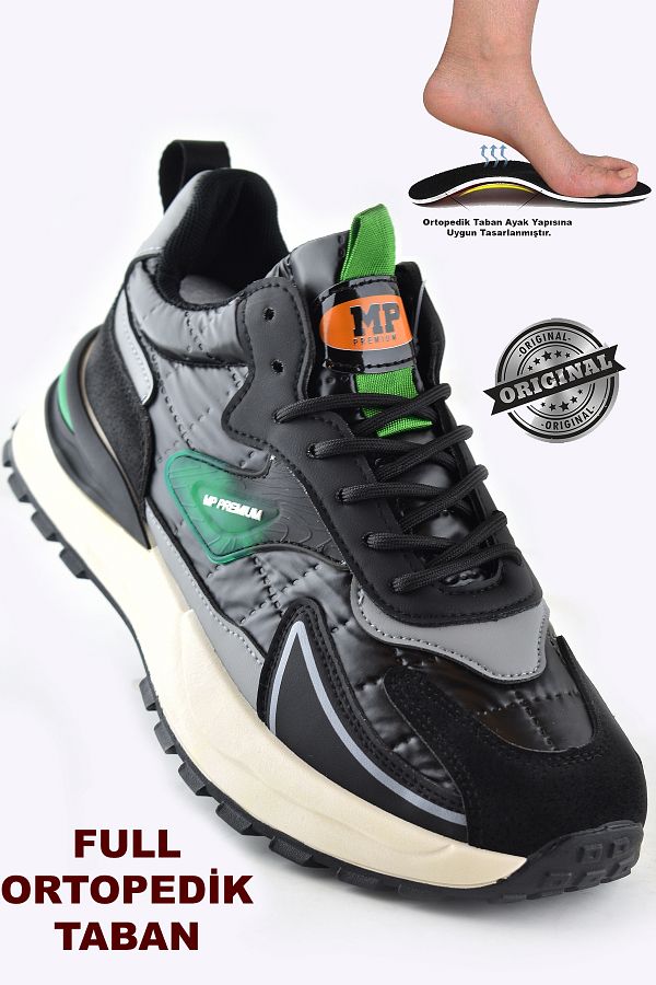 Wide sole sneakers top