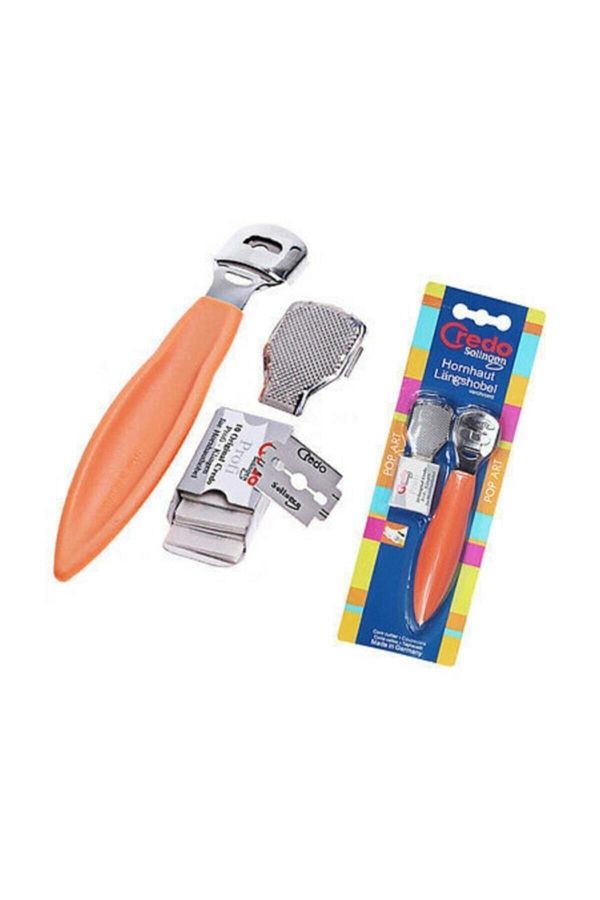 Credo Solingen-Credo Heel Callus Razor Rasp and 10 Spare Razors 1