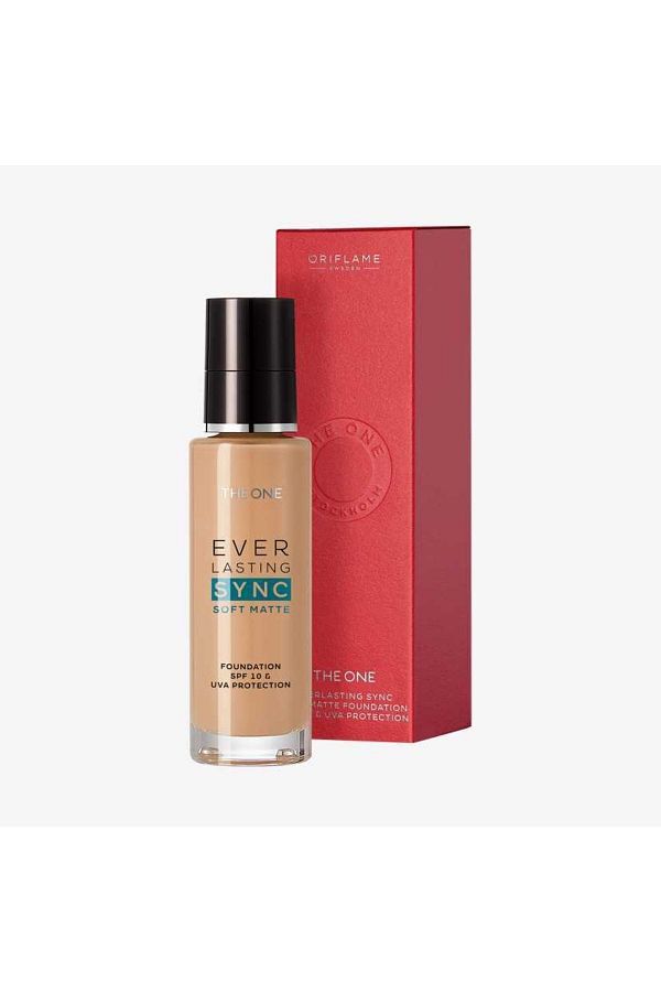 Oriflame-The One Everlasting Sync Soft 12 Hour Lasting Matte Foundation-beige Neutral 1