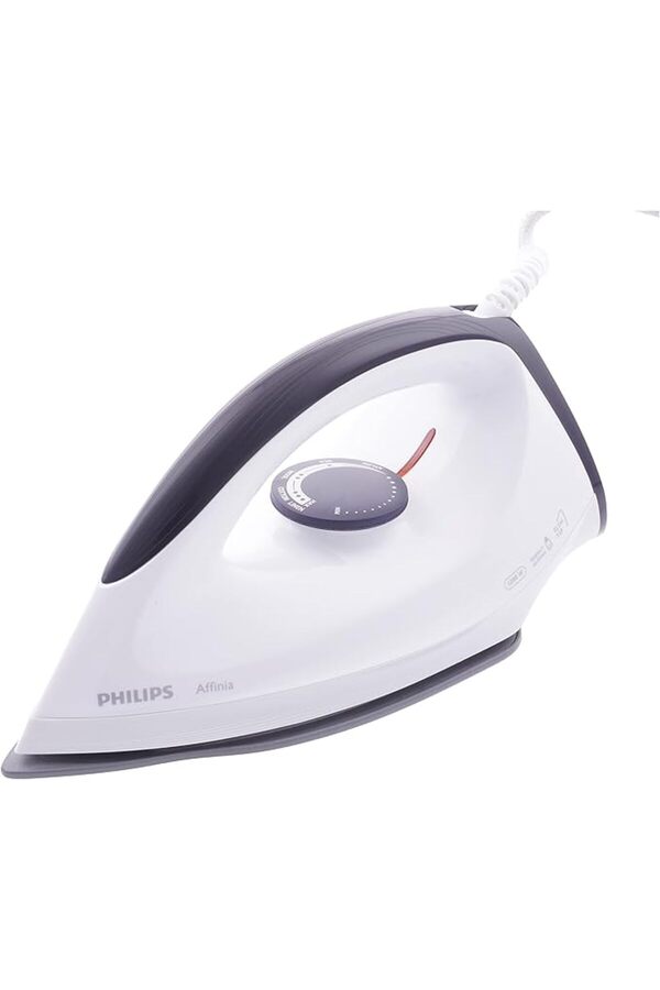 Philips-Dry Iron - Non-Stick & Scratch Resistant Aluminum - 1200W - GC160/07 1