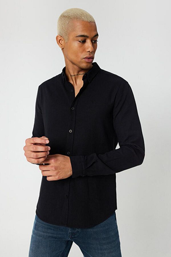 Loft Men s Long Sleeve Shirt Lf2027530 23y Trendyol