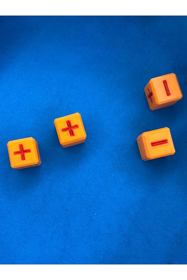 DiceLand-Fate Dice 3D Printing Set 1