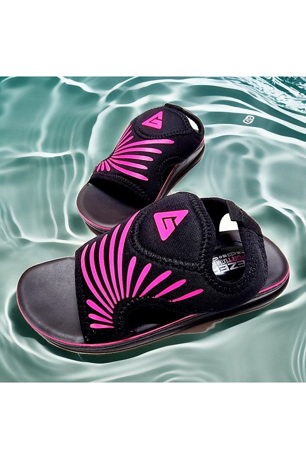 Gezer Flexible Elastic Daily Diver Neon Colored Sea Beach and Beach Sandals Trendyol