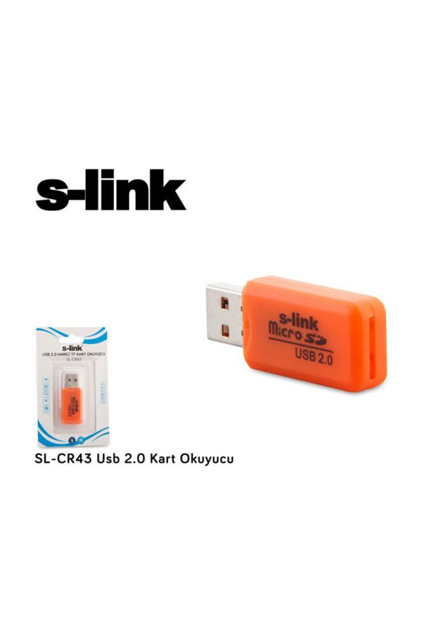 S-LINK-S-Link Sl-Cr43 Usb 2.0 Card Reader 1