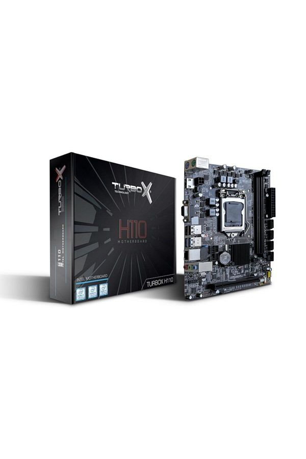 TURBOX-H110 6.And 7.Generation Intel Socket Lga1151 Hdmi Vga Ddr4 Motherboard 1