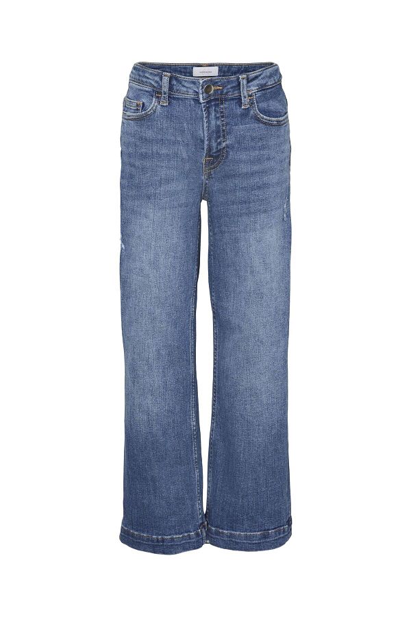 Vero Moda Girl-Weit Geschnitten Vmdaisy Orta Bel Weit Geschnitten Jeans 1