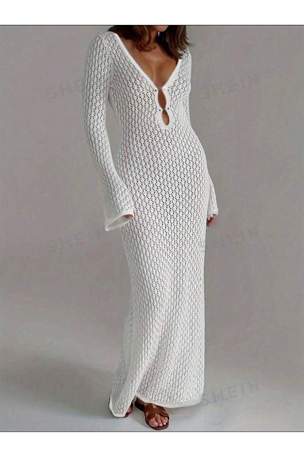 Olean Aksesuar Pinterest Sheın - Stylish Beach Dress - Trendyol