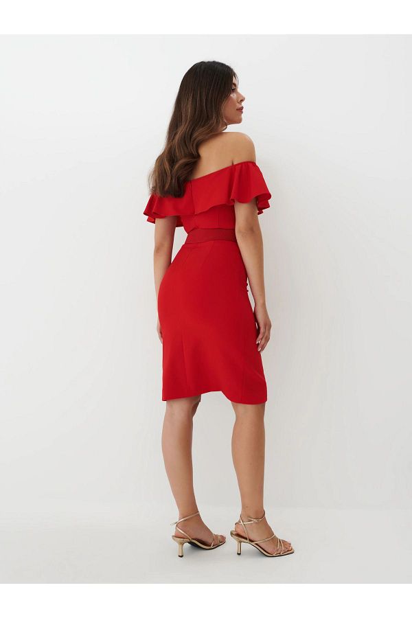 Mohito red dress discount