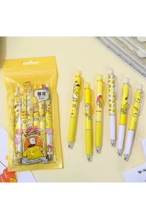 Kawaii-Sanrio Pompompurin 1 Piece Gel Pen 1