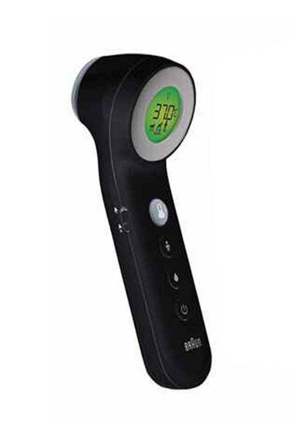 Braun-No Touch Thermometer Fast 2 second reading, Age precision, color-coded, Silent mode - BNT400B 1