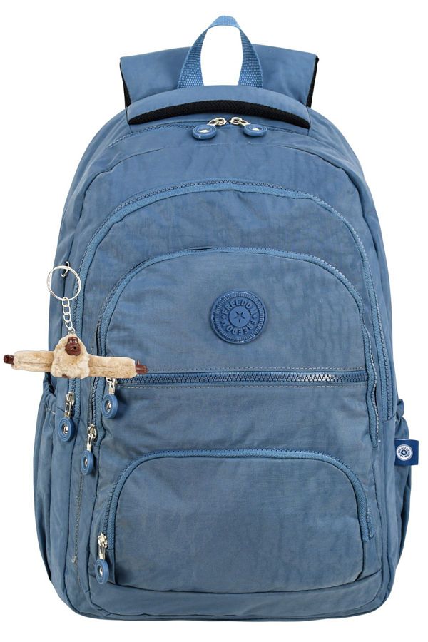 GP GUES POLO Waterproof Crinkle School Bag Luxury and Multi Pocket Monkey Keychain Gift Trendyol