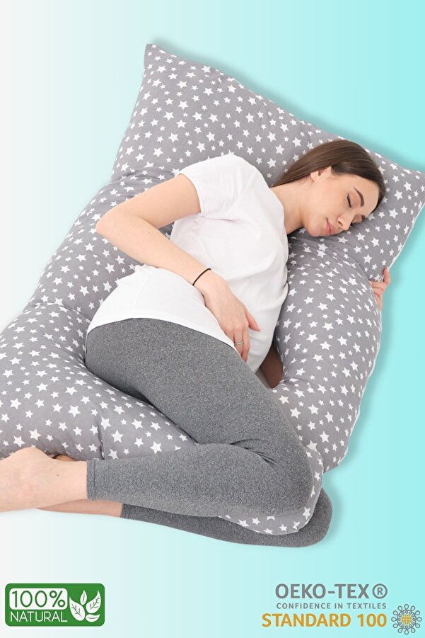 IRK Markacity m Fonksiyonel Yıkanabilir Kılıflı Hamile Destek Yastığı