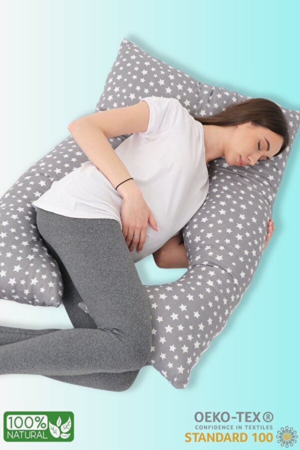 IRK Markacity m Fonksiyonel Yıkanabilir Kılıflı Hamile Destek Yastığı