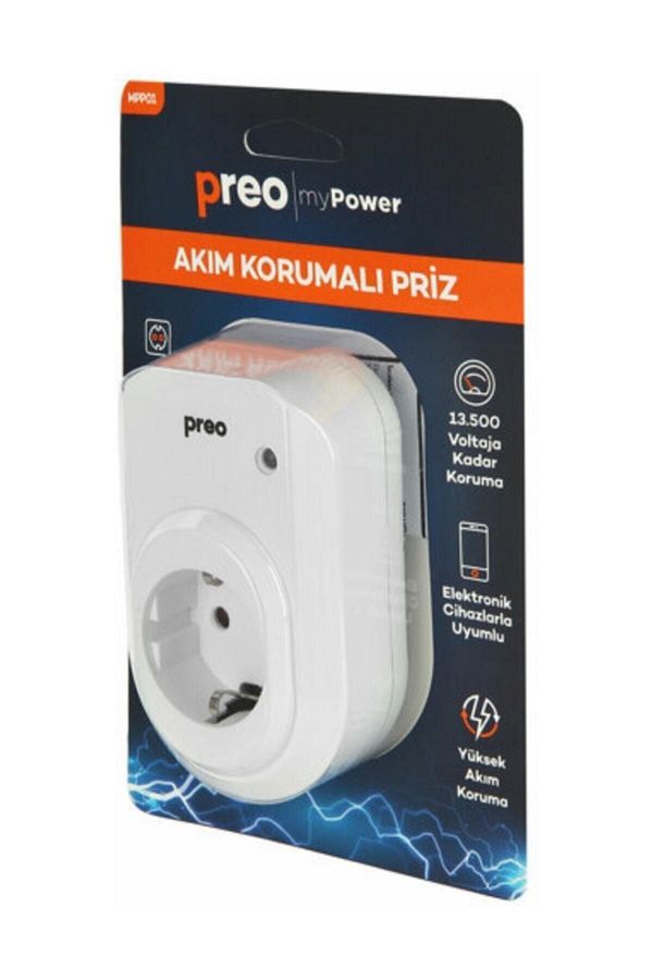 Preo-My Power Mpp01 Single Surge Protected Socket 1