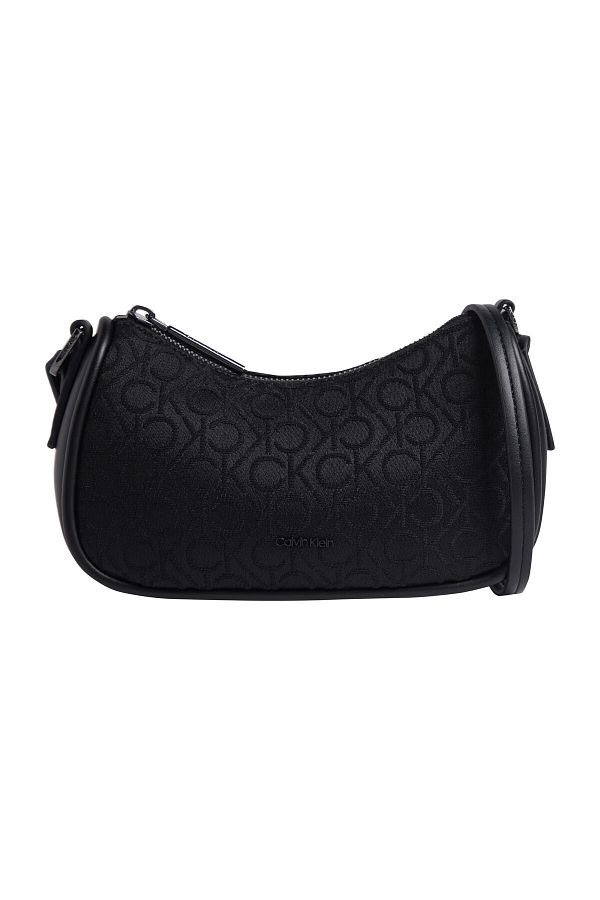 Calvin Klein Black Women s Shoulder Bag with Brand Logo Stylish and Adjustable Shoulder Strap Casual Use Trendyol