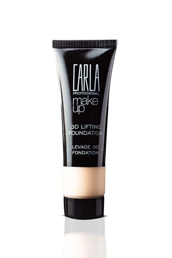 Carla Professional Make Up-3D Lifting Effect Foundation - Skin Color - No: 102 1