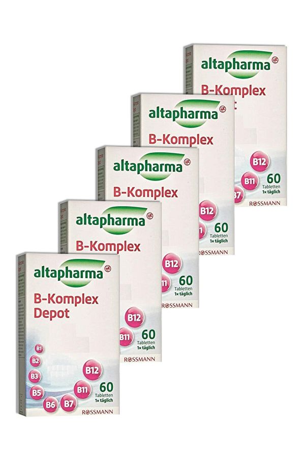 Altapharma-Vitamin B Complex Tablet 60 Pack (5 Pieces) 1