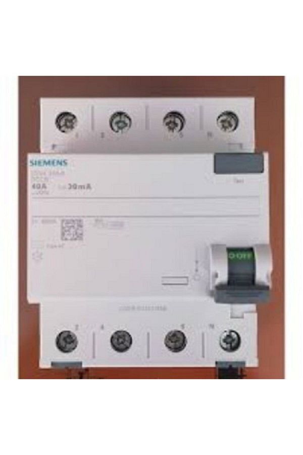 Siemens-5sv4344-0 Residual Current Protection 3x40a 30ma Residual Current Relay 1
