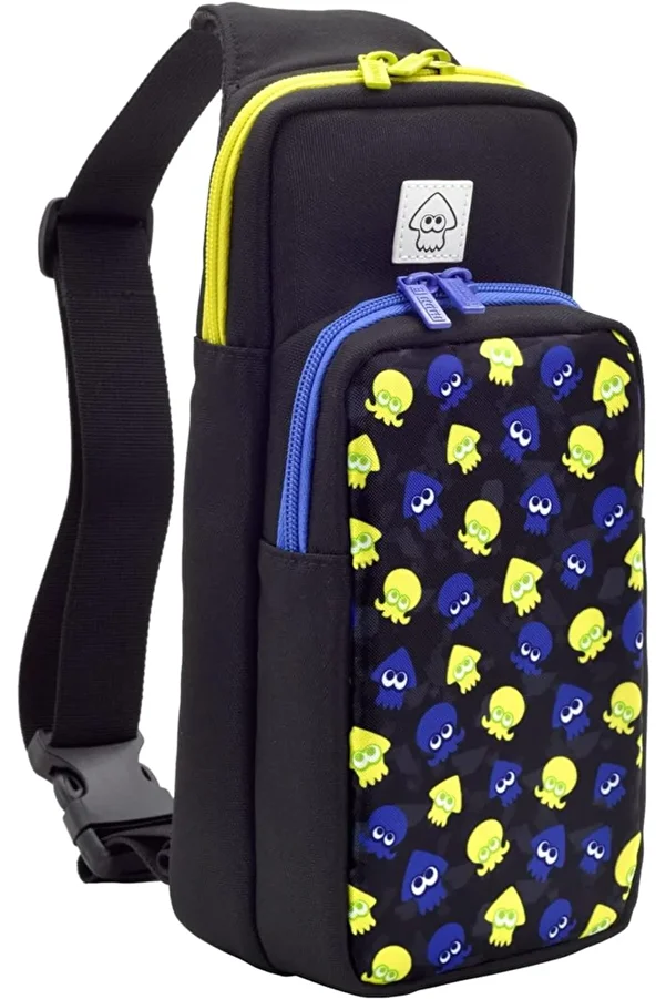 Hori-Nintendo Switch Splatoon 3 Edition Adventure Pack - حقيبة حمل مرخصة 1