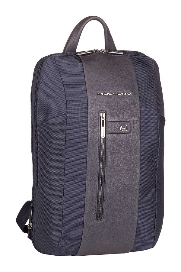 PIQUADRO-Rucksack / Backpack Brief Slim Laptop Backpack 1