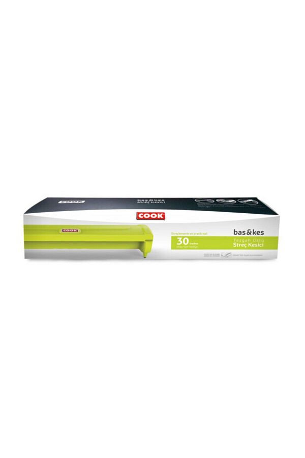 COOK-Bass-Cut Stretch Film 30x30 m Green 1