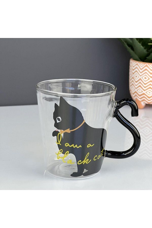 AROW-Luxury Cat 250 Ml Borosilicate Mug V2 1