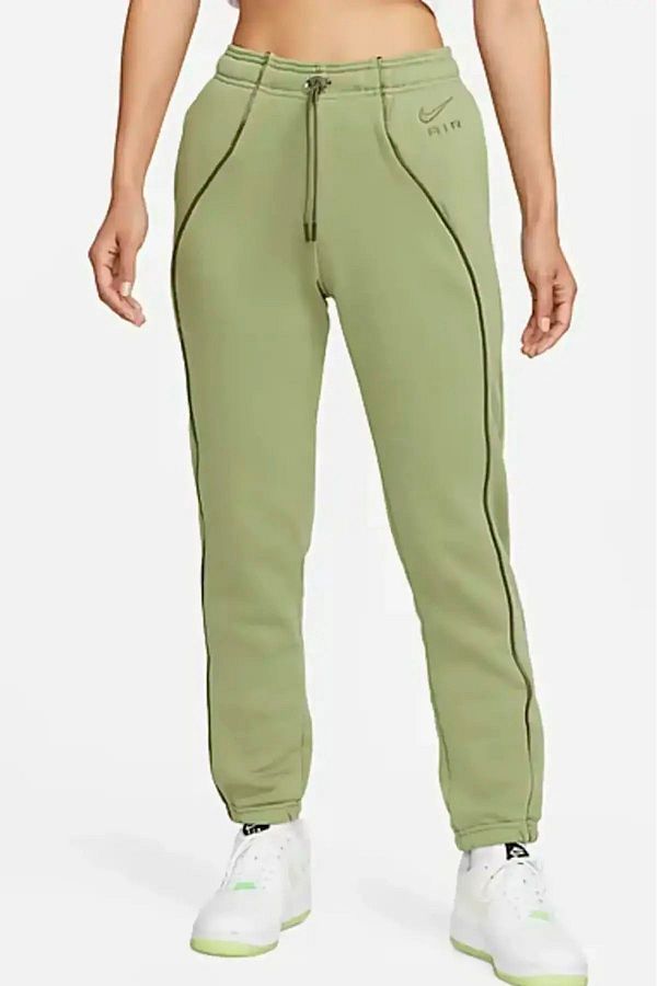 Nike Nsw Air Fleece Jogger Standard Cut Khaki Color Women s Sports Sweatpants Trendyol