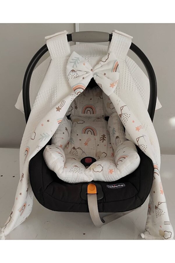 sanalsele Azra Design Puset Örtüsü Puset Minderi