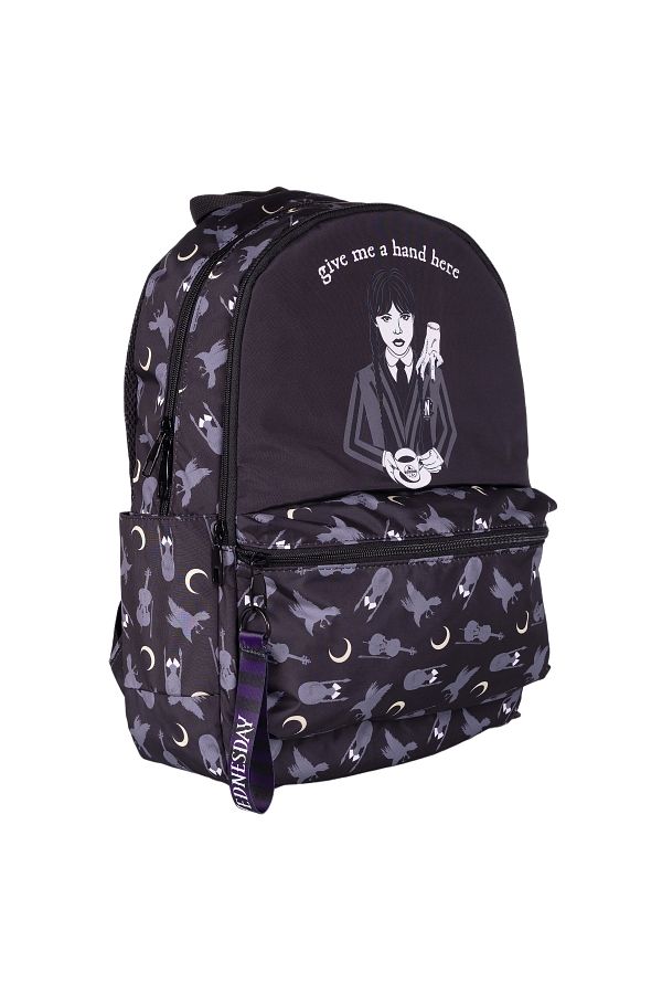 W GGLE Wiggle Wednesday Children s School Backpack Black Large Size 3 Compartments Pocket Trendyol