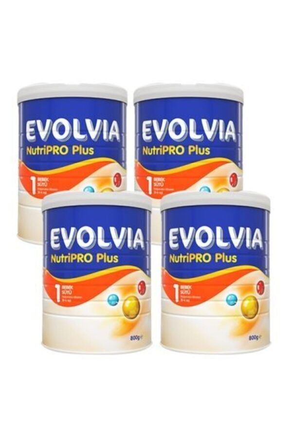 Evolvia Nutripro Plus 1 Bebek Sütü 4'lü 800 Gr