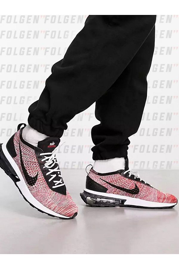 Nike Air Max Flyknit Racer Next Nature Men s Shoes Men s Red Sports Shoes Trendyol
