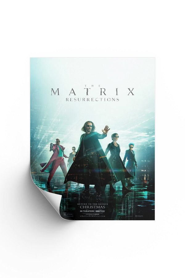 NOKEM-Matrix 4 Poster & the Matrix Resurrections Poster & the Matrix Poster & the Matrix Poster Dfknkm1 1