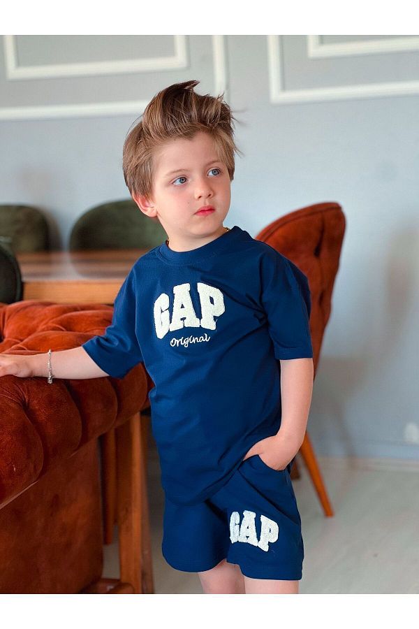 GAP Boy s Premium Quality Comfortable Summer Shorts Set 100 Cotton Trendyol