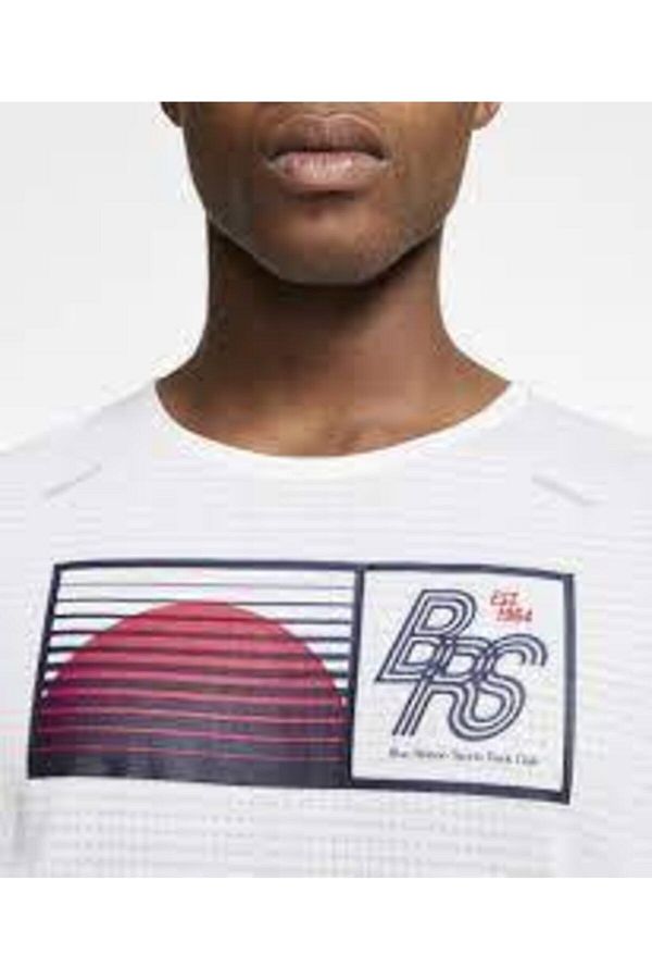 Nike Men s Running T shirt Rise 365 Blue Ribbon Sports Trendyol