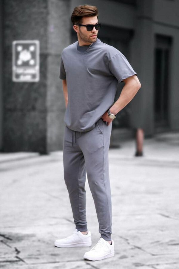 Short sleeve tracksuit mens online