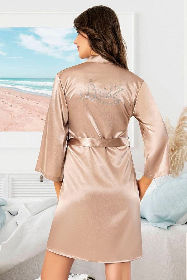 FAAL Mink Satin Dressing Gown Bride 5911 Model Trendyol