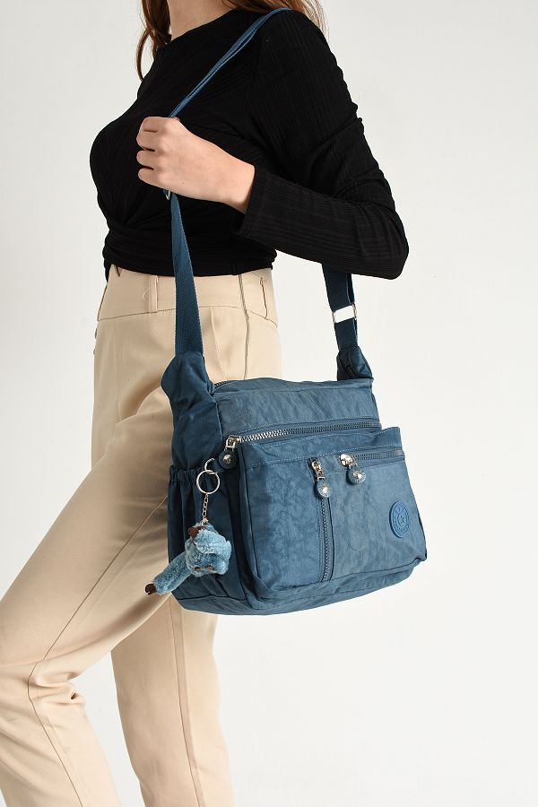 Bag with monkey keychain shop