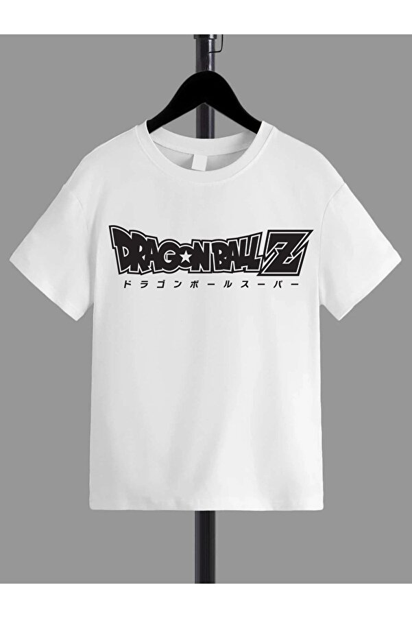 VASK Ünisex Rahat Kalıp Pamuklu Baskılı Beyaz Çocuk T-shirt