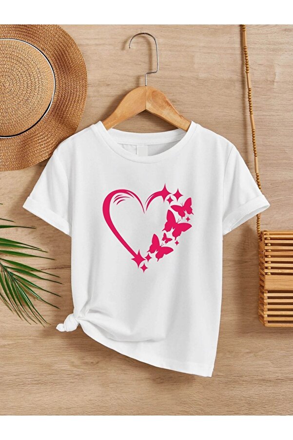 VASK Unisex Rahat Kalıp Pamuklu Baskılı Çocuk T-shirt