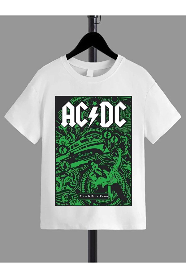 VASK Ünisex Rahat Kalıp Pamuklu Baskılı Beyaz Çocuk T-shirt